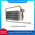 Copper Tube Evaporator สำหรับการควบแน่นเครื่องทำความเย็น